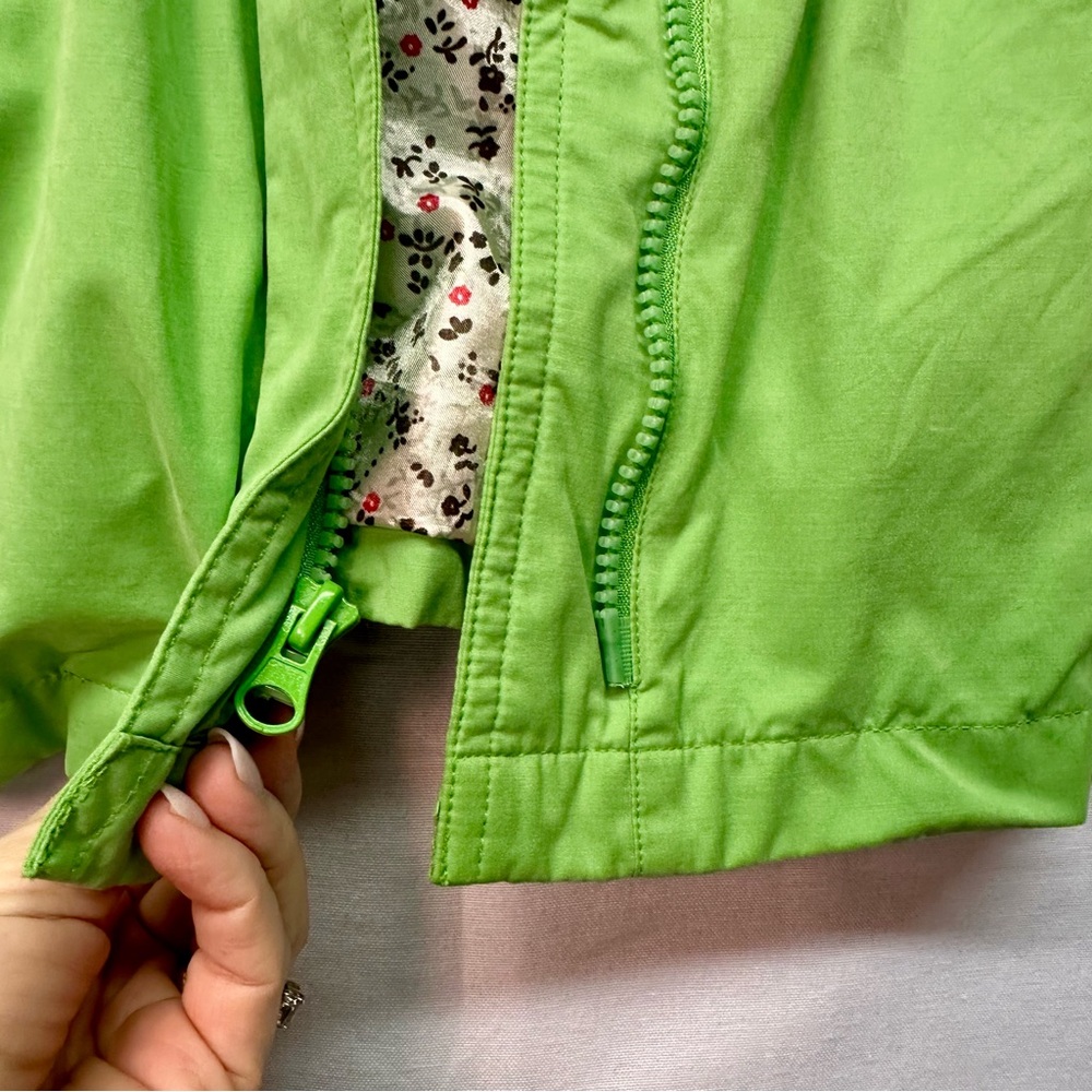 Talbots Lime Green Utility Jacket - Picture 5 of 11